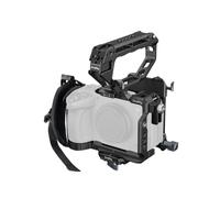 SMALLRIG Kit de Cage HawkLock pour Sony FX5, Poignée &Plaque V-Mount | avec Poignée Supérieure, Dragonne, Serre-Câble, Serre-Tige 15 mm, Plaque de Montage, Tige 15 mm - 6924