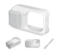 SMALLRIG Kit de Cage pour Insta360 GO Ultra, Conception Monobloc | avec poignée ergonomique et dragonne réglable, filetage 1/4"-20 intégré pour trépied de bureau, blanc - 5857