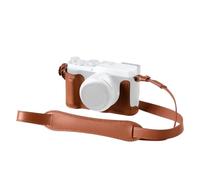 SMALLRIG Kit Demi-Coque Cuir pour Panasonic LUMIX L10, 1/4"-20-6275 | Étui protection style rétro. Sangle d'épaule incluse. Trou fileté 1/4"-20. Compatible trépieds.
