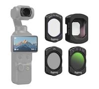 SMALLRIG Kit Filtres Magnétiques pour DJI Osmo Pocket 4/3-5834 | Objectif Grand Angle. Filtre CPL. Filtre de Diffusion Noir 1/4. Filtre ND2-32 Variable.