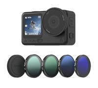 SMALLRIG Kit Filtres ND pour DJI Action 6 5pcs CPL ND8-32 Clip HD - 5895 | CPL + ND8 + ND16 + ND32 à clipser, Protection silicone + verre optique HD inclus