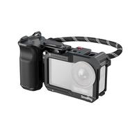 SMALLRIG Kit Poignée pour DJI Osmo Action 5 Pro/4/3-5602 | Cage incluse. Système de fixation rapide, déclencheur, griffe porte-accessoires et dragonne. Pour trépied.