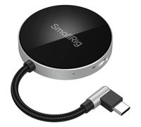 SMALLRIG Lecteur de Cartes Double Fente SD/TF, Transfert Haute Vitesse USB 3.0 104 Mo/s, Téléphone à Adsorption Magnétique et Connecteur Coudé à 90° pour iPhone 16/pour Samsung/pour Huawei - 4869