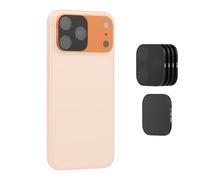 SMALLRIG Lot 6 Filtres Carrés ND pour iPhone 17 Pro, Magnétique - 6072 | Support de Base Inclus. Black Mist 1/4, ND2, ND4, ND8, ND16, ND32. Couleur Orange.