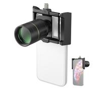 SmallRig Lot de 2 téléobjectifs et objectifs macro pour iPhone 17/16/15 Pro | Téléconvertisseur zoom optique + 2 objectifs macro, compatible T-Mount, fonctionne avec téléobjectif 4x/5x/8x pour iPhone