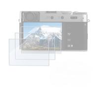 SMALLRIG Lot de 3 Protections d'Ecran pour FUJIFILM X100VI / X100V / X-E4 / X-T4 / X-T5 et pour RICOH GR IV, 0,3 mm Verre Trempé Ultra-Fin, Bords Arrondis 2.5D, Anti-Rayures, Anti-Bulles, Anti-Chocs