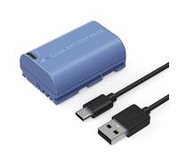 SMALLRIG LP-E6NH Batterie 2400 mAh USB-C pour Canon - 4264 | Pour Canon R5, R6, R7, R, R5C, 5D II/III/IV, 6D, 6D II, 7D, 7D II, 60D, 60Da, 70D, 80D, 90D. Charge Rapide 2,5 h.