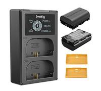 SMALLRIG LP-E6NH Batterie de Rechange LCD pour Canon R6II/R5/R7 | Écran LCD intégré, compatible pour CanonR6II/R7/R5/R6/R/5D/6D/7D/60D-90D.