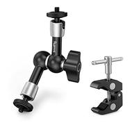 SMALLRIG Magic Arm 5" avec Super Clamp pour Moniteur et Lumière - KBUM2730B | Fixation sur tube, table ou trépied. Pour flash, micro et autres accessoires photo. Angle réglable facilement et stable.