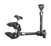 SMALLRIG Magic Arm Pince à griffe de crabe avec broche rétractable anti-déflexion, capacité de charge de 1,5 kg pour GoPro/Insta360/DJI Action/pour DSLR/pour lumière/pour moniteur/téléphone