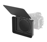 SMALLRIG Matte Box Pince Réglable 67-82mm CPL 1/2-4411 | Avec pare-soleil et drapeau supérieur. Compatible appareils photo reflex numériques sans miroir.