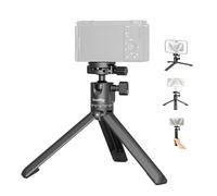 SMALLRIG Mini Trépied de Bureau, Rotule 360°, Dégagement Rapide - 4630 | Alliage d'Aluminium Compact. Vis 1/4". pour Reflex Numérique, Appareil Photo et Téléphone.