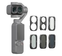 SMALLRIG ND 16 ND64 ND256 & CPL & Black Mist Filter for DJI Osmo Pocket 4P, kit de filtre divisé pour Pocket 4 Pro Accessoires avec base magnétique, prend en charge l'utilisation d'empilage, verre
