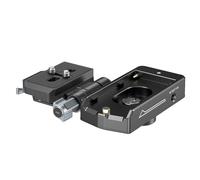 SMALLRIG NP-F Plaque de Batterie avec Plaque de Dégagement Rapide pour Arca-Swiss, Deux Ports de Sortie DC, Compacte et Pliable pour DSLR Camera, Trépied, Compatible avec Batterie NP-F970-4696