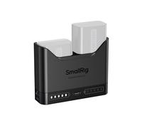 SMALLRIG NP-FW50 Chargeur de Batterie pour Sony, 2hChargeur Double pour Appareil Photo avec Port USB-C 11 W, pour Sony A6000, A6100, A6300, A6400, ZV-E10, A7, A7S, A7R, A7SII, A7RII, A5000, A5100
