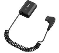 SMALLRIG NP-FZ100 Dummy Battery Factice D-Tap Câble Spiralé pour Sony