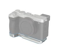 SMALLRIG Plaque Base pour Sony A7C II / A7CR - 4439 | Plaque QR intégrée pour Arca, Prise QD, Sangle slot, 1/4"-20, Argent