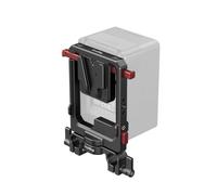 SMALLRIG Plaque de Batterie V-Mount, Plaque V-Mount rotative avec Doubles verrous V et Pince Double pour Tige 15 mm, Trou fileté 1/4"-20, pour Batterie V-Mount SmallRig, appareils Photo - 6273