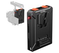 SMALLRIG Plaque de montage de batterie V-Mount avec gestion intelligente | de l'alimentation, ports D-Tap et BP pour l'alimentation de plusieurs batteries, rig vidéo - 5653