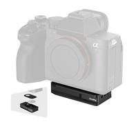 SMALLRIG Plaque de Montage Universelle pour AirTag, SmartTag2, Plaque de Fixation Rapide pour Appareil Photo de Type Arca, Coussinet EVA Intégré, Vis 1/4"-20 pour Sony, pour Canon, pour Nikon - MD5422