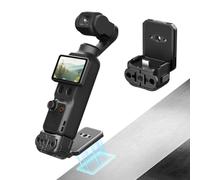 SMALLRIG Plaque Dos Magnétique Pliable pour DJI Pocket 4P/4/3 - 6359 | Interface USB-C, avec Interface à Mâchoire Pliable, Trou de Positionnement 1/4”-20” et Interface Magnétique