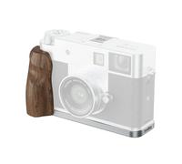 SMALLRIG Plaque en L en Bois pour FUJIFILM X Half, Poignée Latérale - 5223 | Poignée latérale ergonomique en bois. Cache-accessoire inclus. Finition argent.