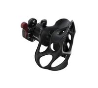 SMALLRIG Poignée Creuse Droite NATO 360° Rail Inclus 15kg - 5243 | Poignée creuse droite rotative 360° avec pince OTAN. Rail OTAN inclus, charge 15kg, fixation rapide.