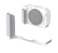 SMALLRIG Poignée en Forme de L pour Canon R50 V, Blanc - 5430 | Plateau à dégagement rapide pour Arca, poignée latérale légère et nervurée, trous filetés 1/4''-20