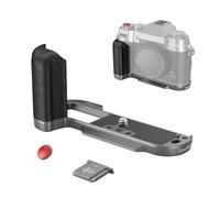 SMALLRIG Poignée en L pour FUJIFILM X-T50-4712B | Silicone, plaque Arca intégrée, bouton obturateur, cache griffe. Gris graphite. Pour FUJIFILM X-T50.