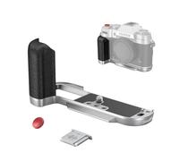 SMALLRIG Poignée en L pour FUJIFILM X-T50 avec Bouton Obturateur - 4713 | Plaque QR intégrée pour Arca. Silicone. Cache griffe. Argent.