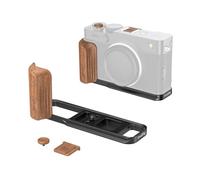 SMALLRIG Poignée en L X-E5 en Palissandre pour FUJIFILM X-E5-5985 | Poignée latérale style rétro. Déclencheur et cache-griffe. Compatible trépieds. Finition noire.