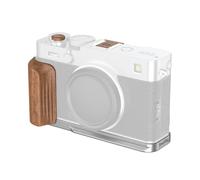 SMALLRIG Poignée en Palissandre X-E5 en Forme de L pour FUJIFILM X-E5, poignée latérale de Style rétro avec déclencheur et Cache-Griffe, Plaque de dégagement Rapide pour Arca (Argent) - 5984