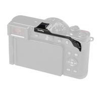 SMALLRIG Poignée Pouce pour Panasonic LUMIX L10-5702 | Couverture de sabot, coussinets en silicone intégrés, fente amovible. Noir.