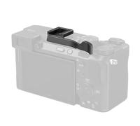 SMALLRIG Poignée Pouce pour Sony A7C II/7CR Noir Poids 8g - 4820 | Griffe froide intégrée pour lumière/microphone. Design ergonomique, seulement 8 g. Finition noire.