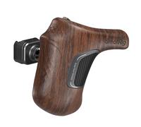 SMALLRIG Poignée Rotative Gauche en Bois avec Pince et Rail OTAN, Capacité de Charge jusqu'à 15 kg, Rotation à Touche, Réglage de Angle à 360°, Conception Antidérapante - 5161