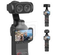 SMALLRIG Protecteur d'écran Verre trempé pour Insta360 Luna Pro/Ultra x 2 | Transmission lumineuse > 95%, bord arrondi 2.5D, résistance aux chocs IK03, protection d'écran, anti-rayures - 7116