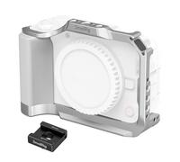 SMALLRIG R50 V Cage pour Canon R50V - 5428 | Poignée ergonomique intégrée, Plaque QR pour Arca, 1/4"-20 et 3/8"-16 pour ARRI, Vue verticale, Argent