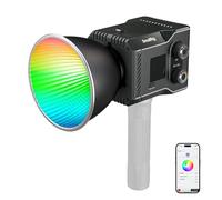 SMALLRIG RC 60C Lampe Vidéo LED RGB, Température de Couleur 2500K-10000K, Prend en Charge Rapide PD, Contrôle Manuel et APP, pour la Prise de Vue en Déplacement, avec 12 Effets de Lumière - 4808