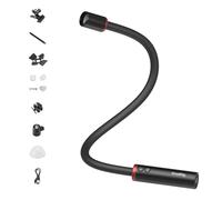 SMALLRIG RM 03 Lampe LED pour Macrophotographie, Angle de Faisceau Réglable, 5 Couleurs, CRI 95, TLCI 92, Bras Macro pour Caméra avec Adaptateur pour Griffe, Pince, Diffuseur, Etanchéité IP54-5480