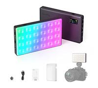 SMALLRIG RM120 RGB Video Light 5000mAh CRI98, 2500K-8500K Full Color - 3808 | Portable sur caméra, 5000mAh, CRI 98+, 2500K-8500K + RGB Full Color, Pour vlog, vidéoconférence, photo