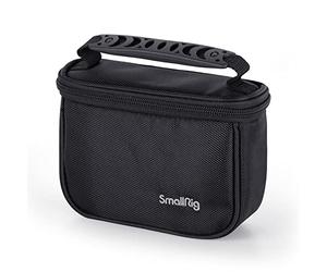 SMALLRIG Sac de Rangement, Carrying Case de Protection Universel, Boîte de Rangement pour Sac à Main en Nylon avec Maille Respirante pour Ranger Les Accessoires de Camera (Noir) - 3704