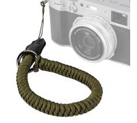 SMALLRIG Sangle de Poignet pour Appareil Photo, Tressée Universelle pour Appareil Photo, Sangle de Sécurité Réglable Compatible avec Appareil Photo Reflex Numérique ou sans Miroir, Vert - 5054
