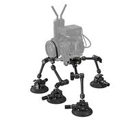 SMALLRIG SC-15K Kit Montage Voiture, Ventouse 4 Bras, pour GoPro - 3565B | Stabilisateur de montage à pince professionnelle réglable. Pour caméscope et SLR.