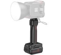 SMALLRIG SH73 Poignée avec Batterie 73 Wh/5000 mAh, Conception Divisée, Puissance de Sortie 100 W/168 W, Poignée de Batterie à Montage en V pour SmallRig RC60/RC100 avec Trous 1/4"-20-4767