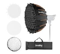 SMALLRIG Softbox Parabolique FP-60 23,6" Monture Bowens - 5396 | Dégagement Rapide. Grille en Nid d'Abeille et Diffuseurs. pour SMALLRIG, pour Neewer, pour Godox, pour Aputure.
