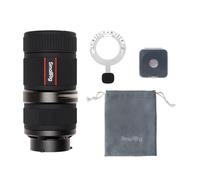 SMALLRIG SP-Mini 4939 Kit de photographie optique Snoot avec haute transmission de la lumière, embout de projecteur de flash, plus de 4 fois plus de luminosité, un support Gobo et 10 gobos