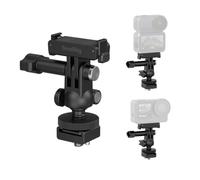 SMALLRIG Support à Rotule pour DJI Action 6, Fixation Rapide - 6396 | pour Osmo Nano. Griffe Porte-Accessoires. Filetage 1/4". Double Interface d'Extension. pour Perches à Selfie.