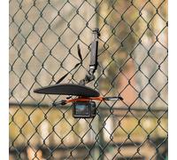 SMALLRIG Support de clôture de Baseball pour Game Changer, Kit de Montage pour téléphone et caméra d'action avec Support pour téléphone, Pince, Bras Magique, Base d'adaptateur, Pare-Soleil - 5726