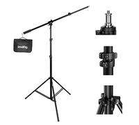 SMALLRIG Support de Lumière en Aluminium 110"/280cm, Trépied Réglable à Coussin d'air pour Photographie avec 1/4" pour Softbox, Lumière de Studio et Réflecteur, Charge Maximale 5kg, RA-S280A - 3737