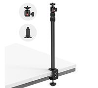 SMALLRIG Support de Table pour Appareil Photo Montage sur Bureau avec Rotule 1/4", Support d'Éclairage Réglable de 13'' à 35,4''(33cm-90cm), Pince de Table en C - 3488